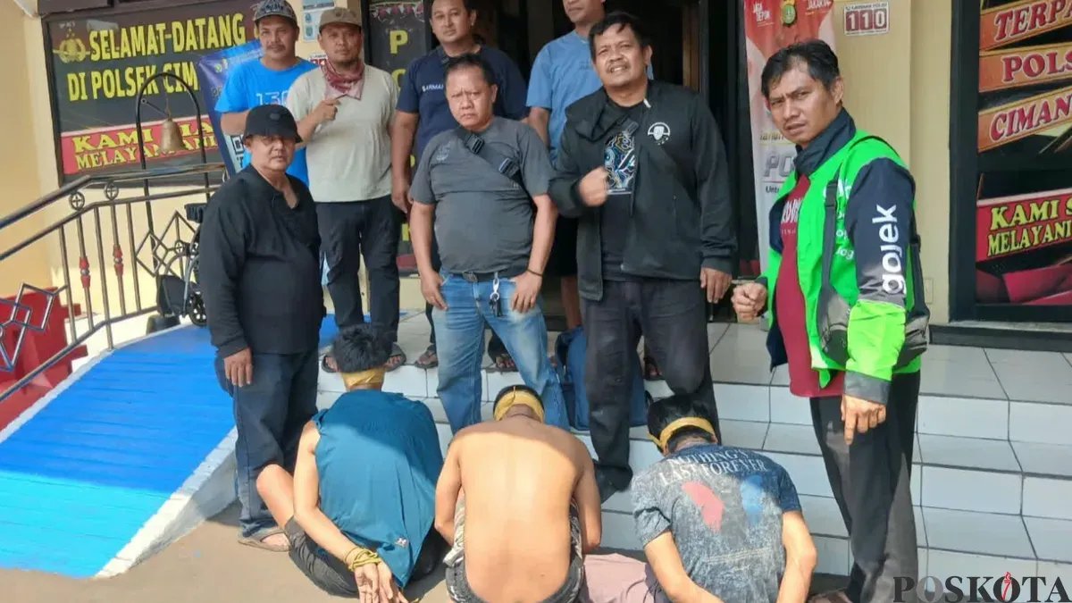 Pengungkapan Komplotan Pencurian Motor di Depok