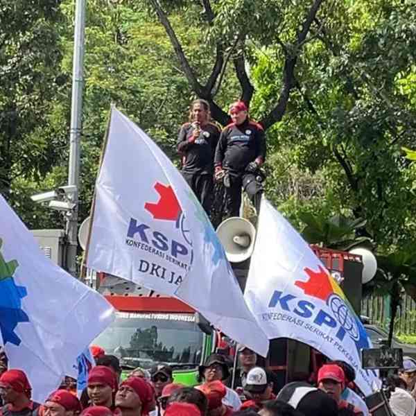 Perhatian Pengendara: Peta Aksi Buruh di Jakarta Hari Ini