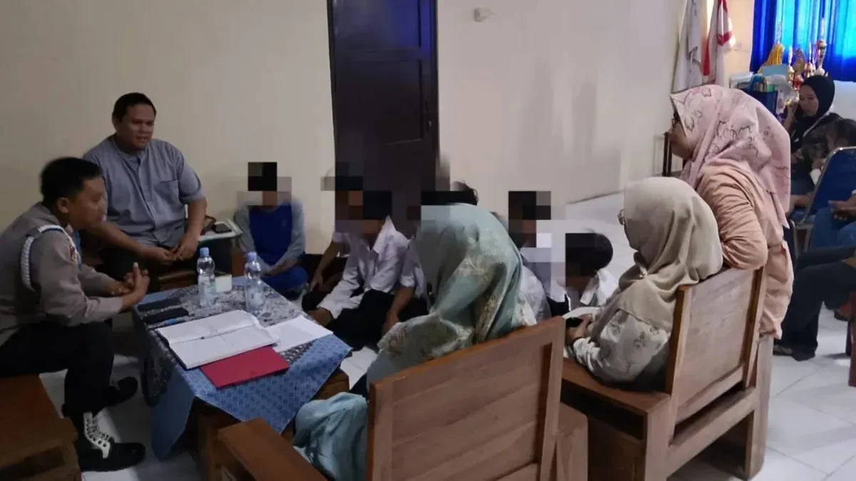 Tindakan Polisi Terkait Konvoi Pelajar Bersenjata Tajam di Serang