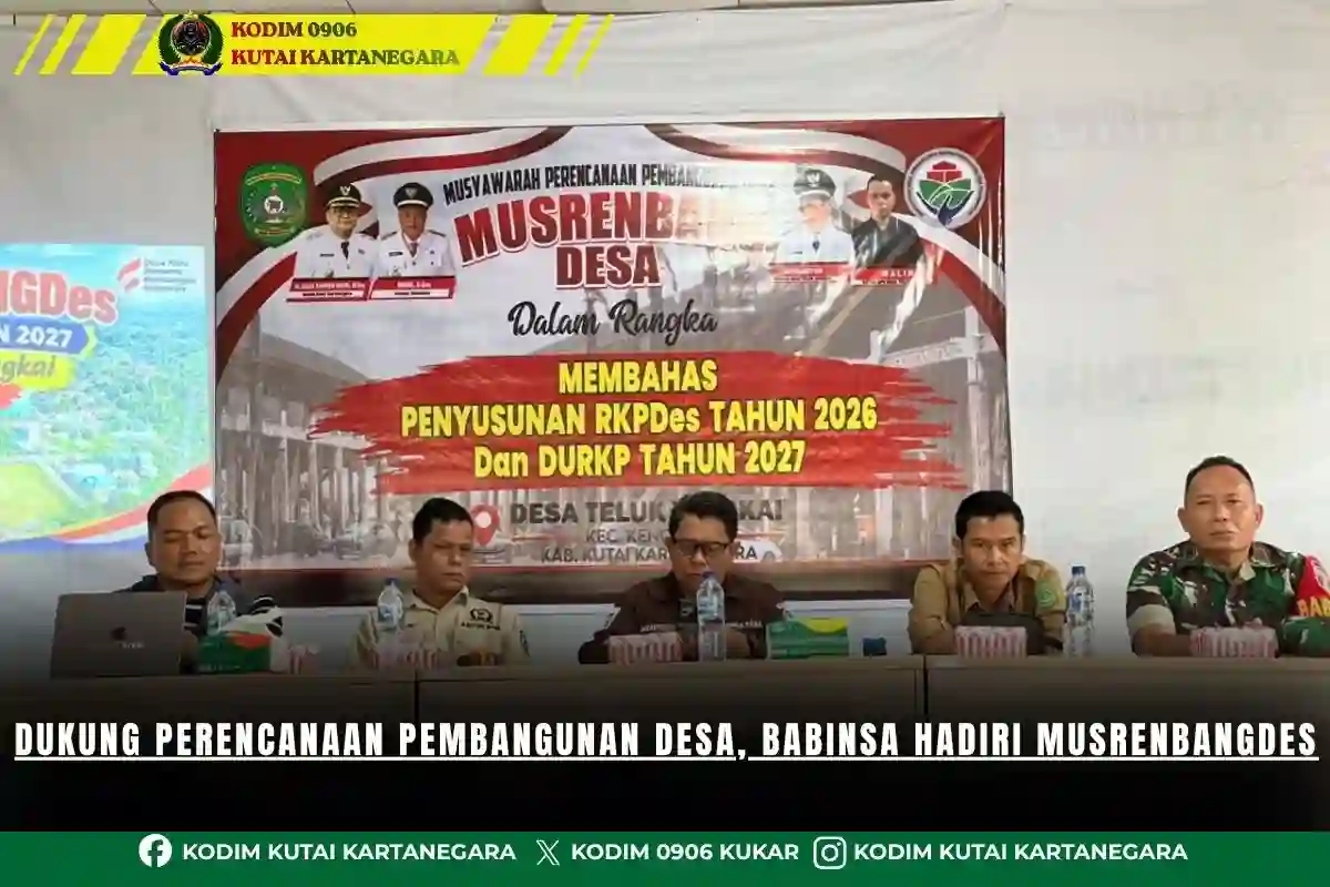 foto website - 2026-09-30T113055.332 Dukung Perencanaan Pembangunan Desa, Babinsa Hadiri Musrenbangdes
