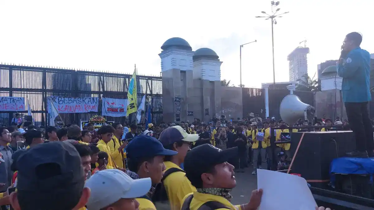 BEM SI Siapkan Aksi di Gedung DPR, Ribuan Personel Dikerahkan