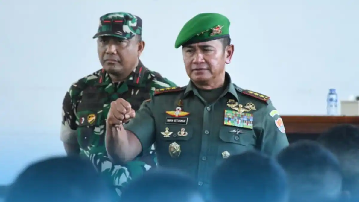 Iwan Setiawan Ditunjuk sebagai Pangkostrad, Maruli Sebut Rotasi Jabatan TNI Hal Biasa Iwan Setiawan Ditunjuk sebagai Pangkostrad, Maruli Sebut Rotasi Jabatan TNI Hal Biasa