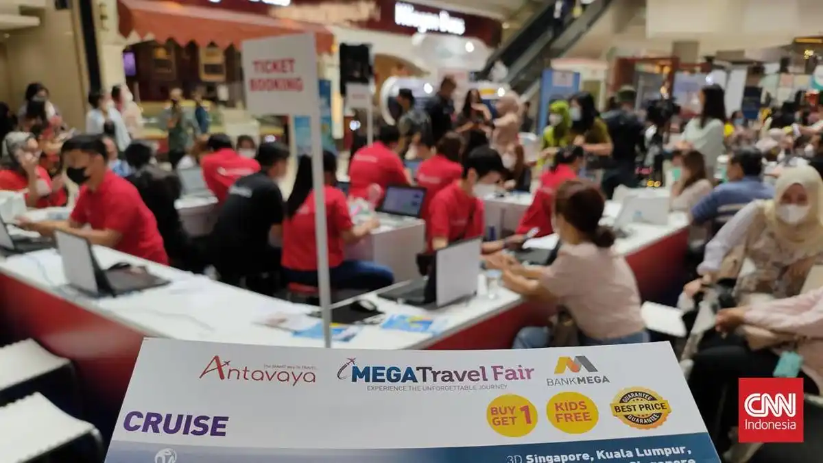 Mega Travel Fair 2026 Hadir di Sejumlah Kota dengan Promo Tiket hingga Rp6,5 Juta Mega Travel Fair 2026 Hadir di Sejumlah Kota dengan Promo Tiket hingga Rp6,5 Juta
