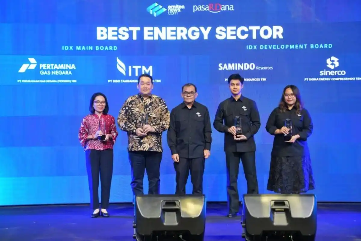 PGN Raih Penghargaan Emiten Energi Berkat Kinerja dan Disiplin Keuangan