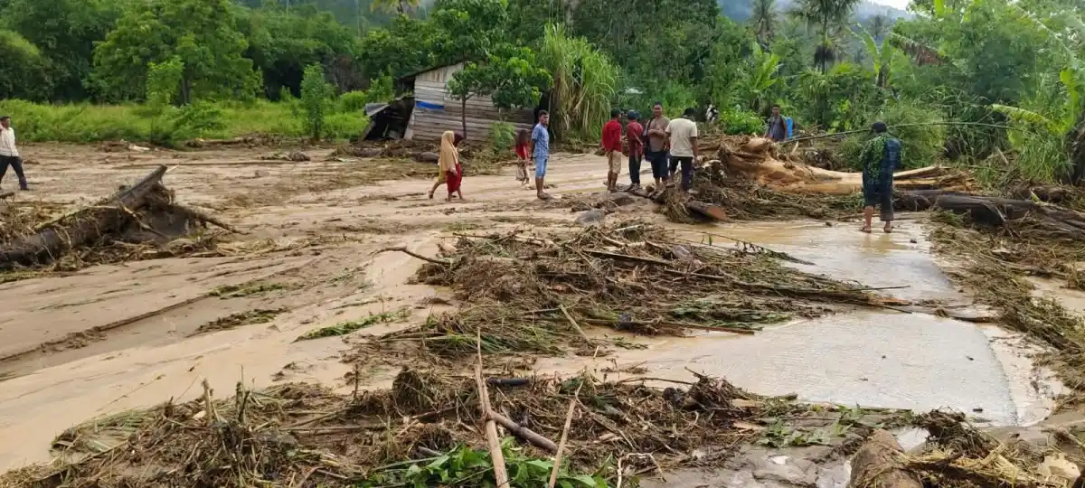 Banjir dan Longsor di Gayo Lues Tutup Sementara Jalur Blangkejeren–Takengon