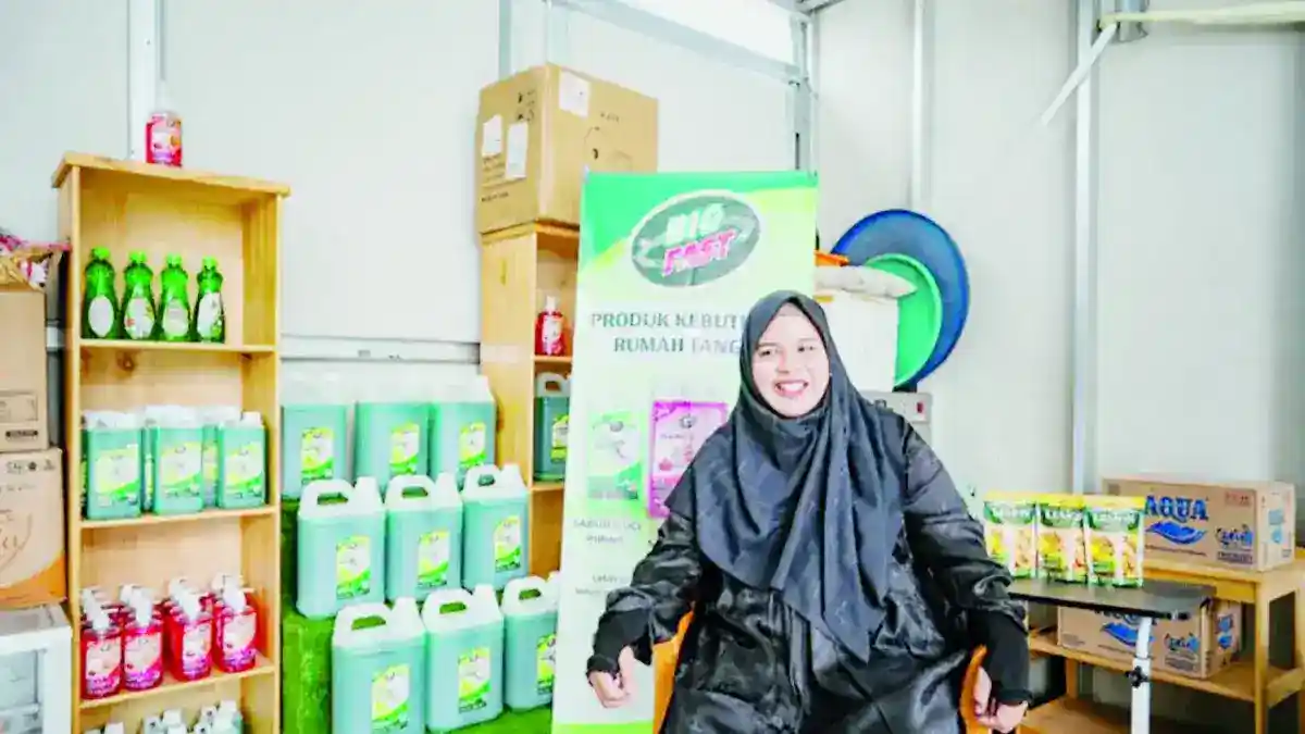 Perkembangan Usaha Sabun Irwaningsih Capai Omzet Rp80 Juta per Bulan