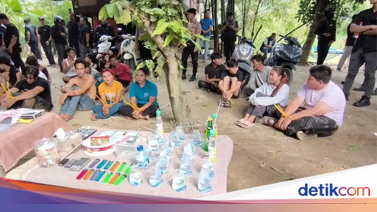 Penggerebekan di Percut Sei Tuan Ungkap Sabu, Mesin Judi, dan Puluhan Orang