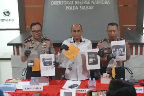 Polda Sulbar Telusuri Dugaan Jaringan Narkotika hingga Melibatkan Anggota Polri