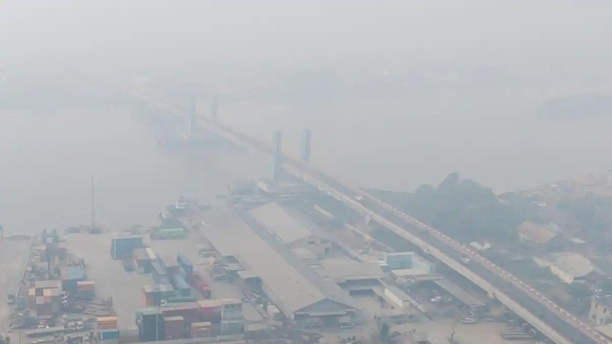 Kabut Asap Karhutla Memburuk, Udara Palembang Masuk Kategori Berbahaya