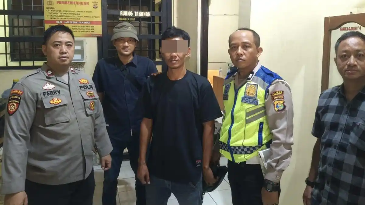 Sopir Fuso Serahkan Diri Usai Kecelakaan yang Menewaskan Dua Pelajar di Pringsewu