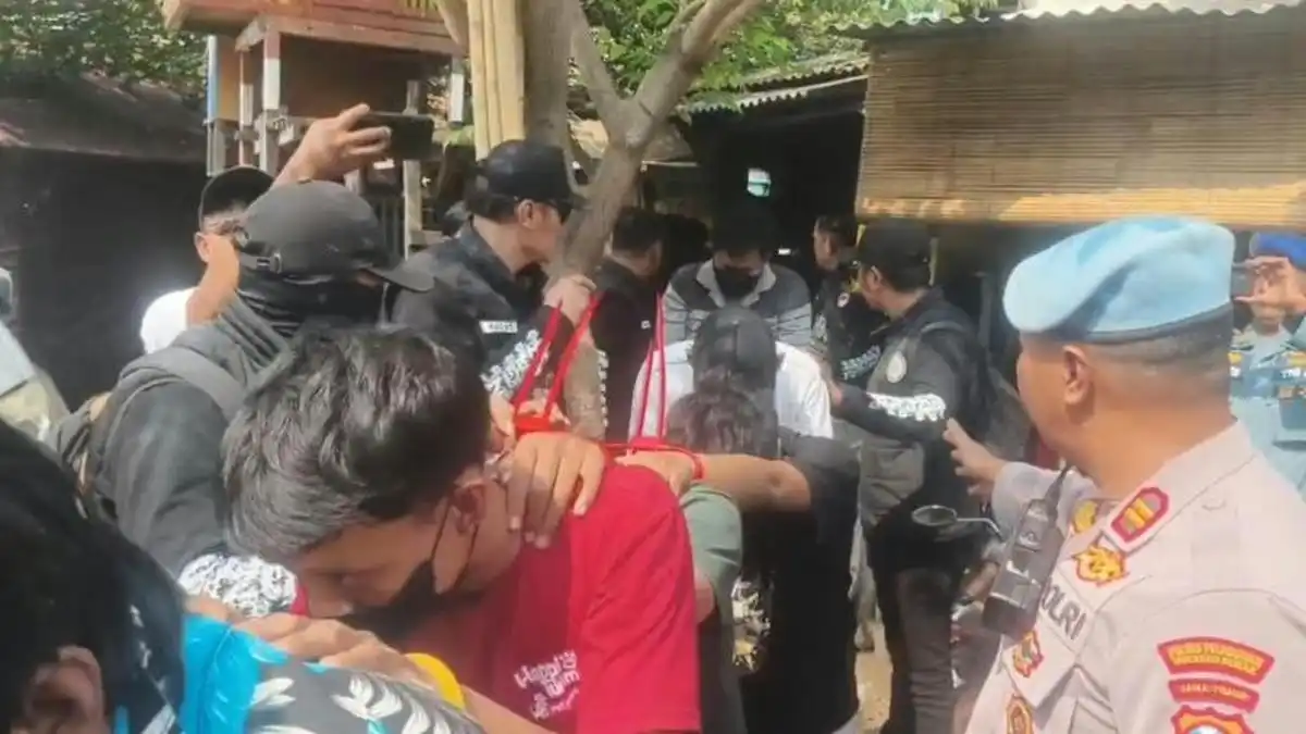 Operasi Gabungan di Jalan Kunti Amankan 19 Pria, Pemeriksaan Masih Berlangsung