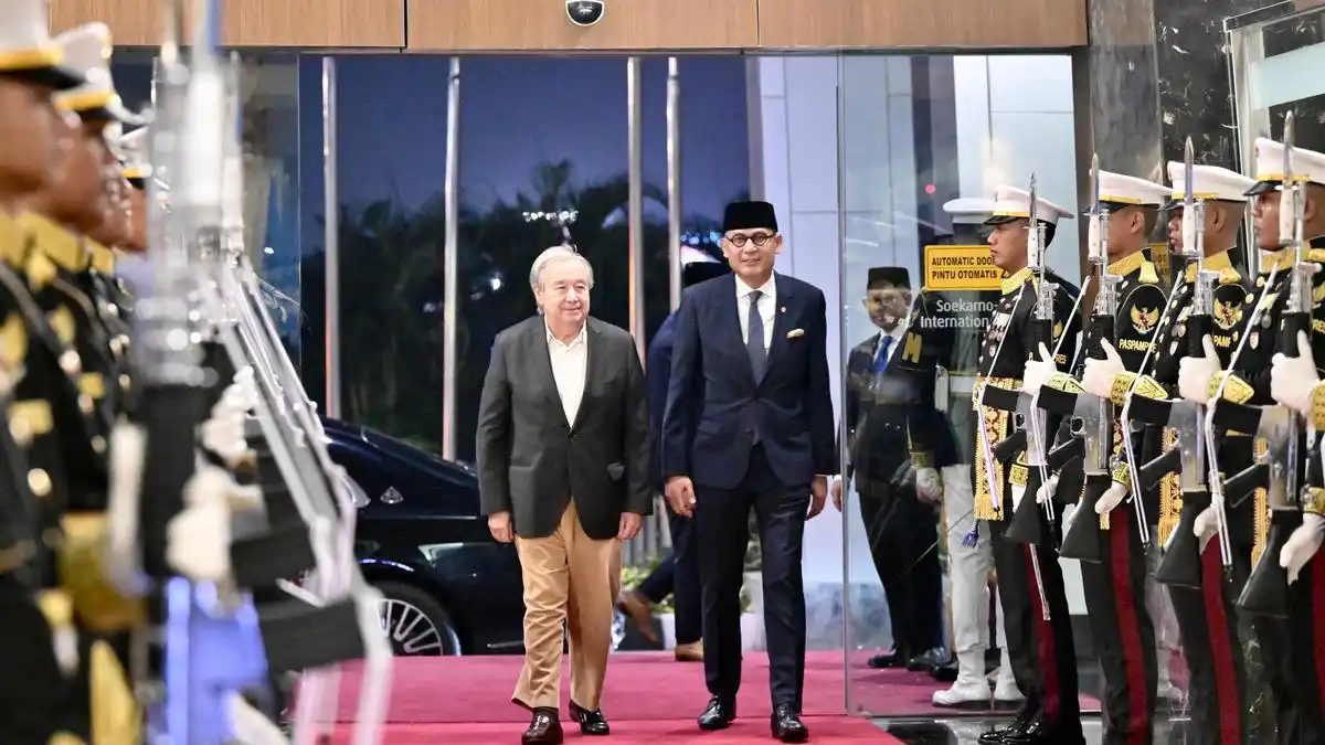 Kedatangan Antonio Guterres Buka Agenda Diplomatik PBB di Indonesia