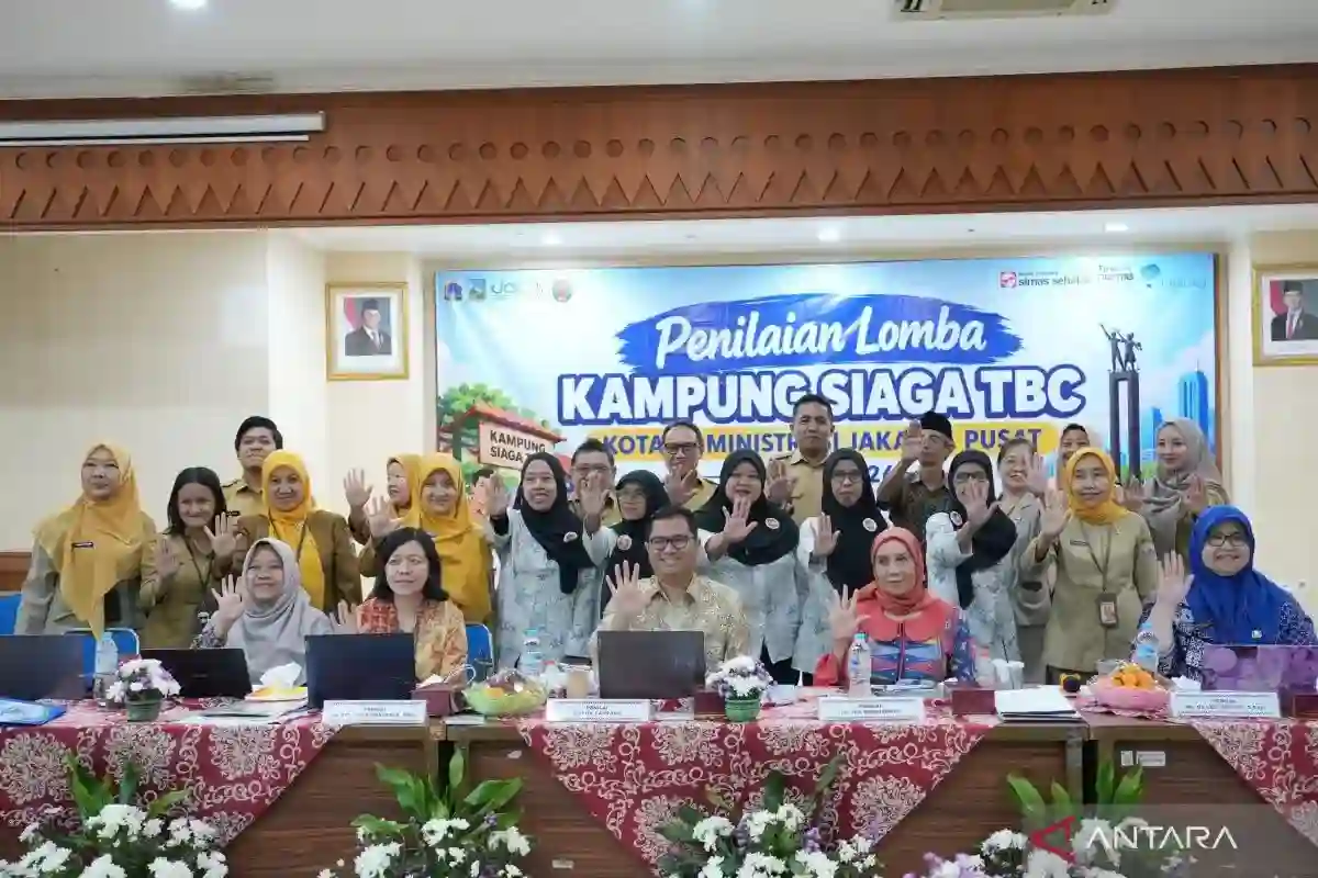 Delapan Kecamatan di Jakarta Pusat Ikuti Penilaian Kampung Siaga TBC 2026