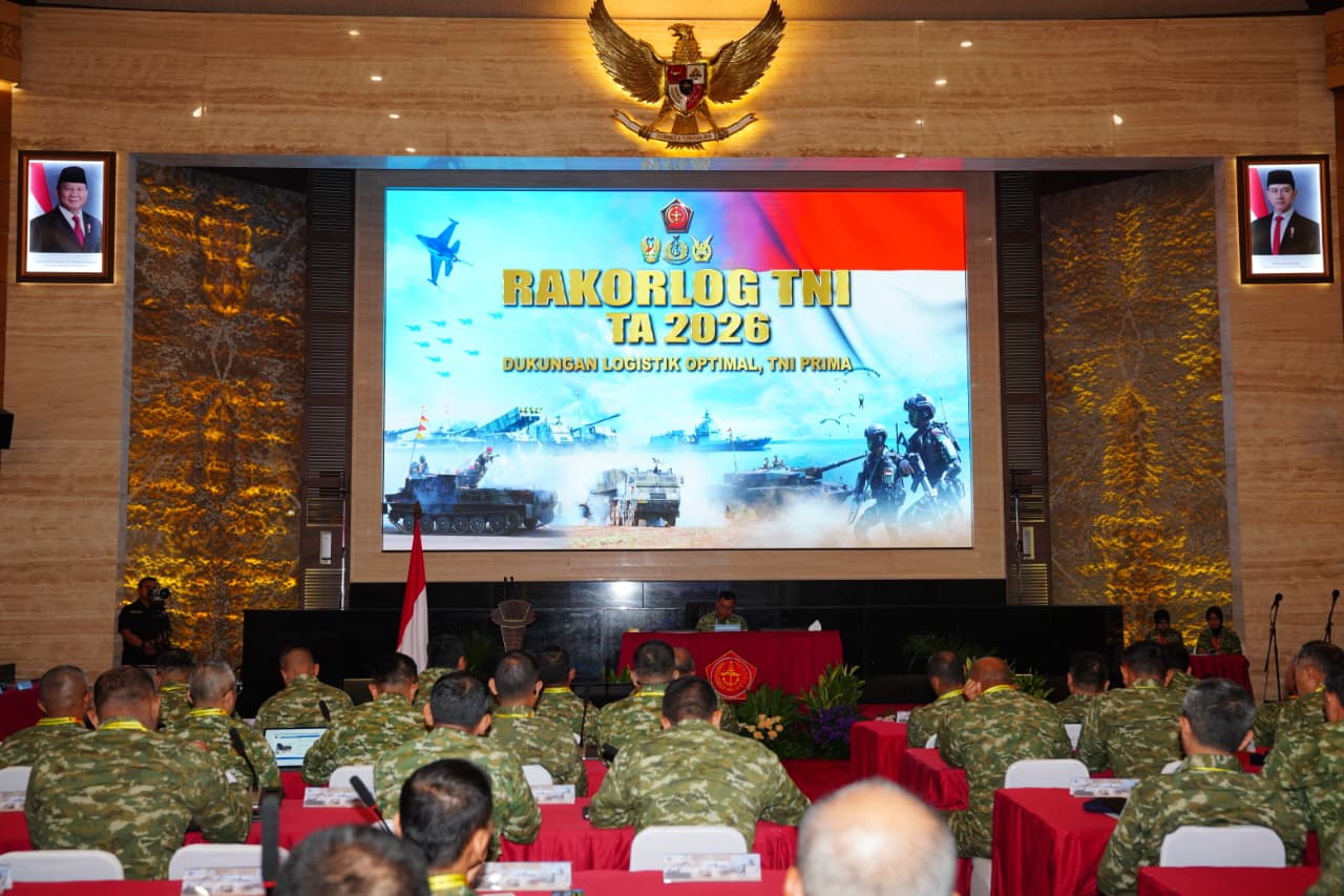 Aslog Panglima TNI Buka Rapat Koordinasi Logistik TNI TA 2026